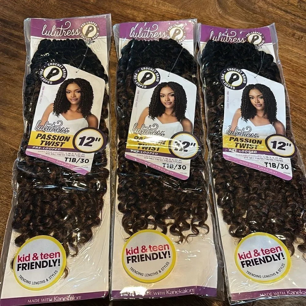 Sensationnel Crochet Braids Lulutress Passion Twist 12